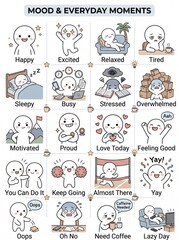 Fototapeta premium hand drawn vector set of hand drawn icons
