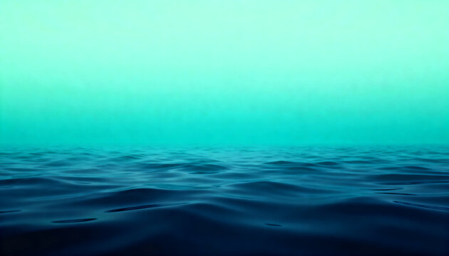 Oceanic horizontal gradient, mint green to ocean teal to deep navy