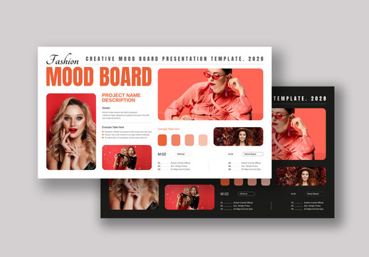 Creative Mood Board Presentation Template