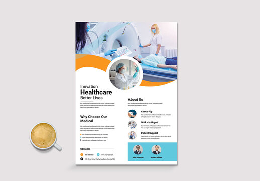 Medical Business Flyer Template