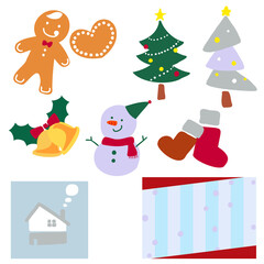 Fototapeta premium クリスマス素材