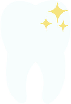 vector illustration of a tooth