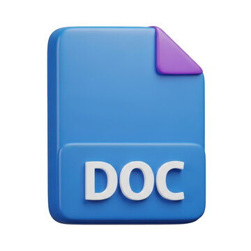 Classic document icon representing a microsoft word file