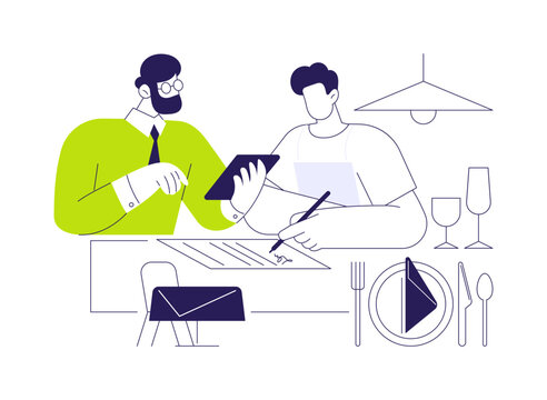 Franchise disclosure document abstract concept vector illustration.