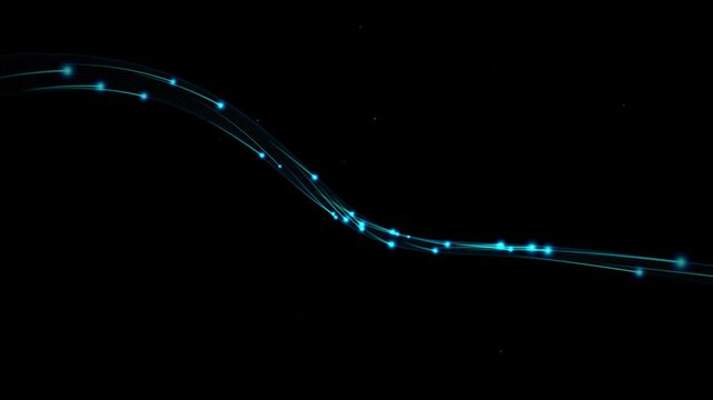 Neon light trails motion blur abstract background