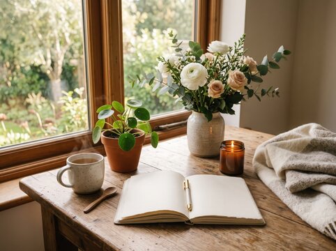 Calm Morning Self Care Routine for Mental Health and Wellbeing