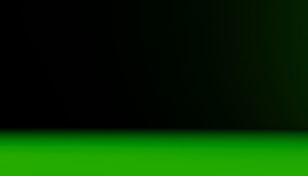 Green gradient background with smooth transition from green surface
