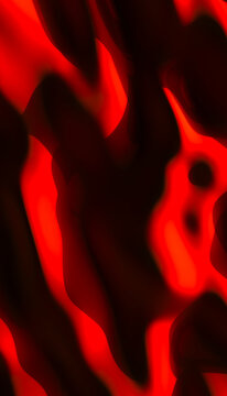 Abstract fluid red and Black organic shapes with glowing effect