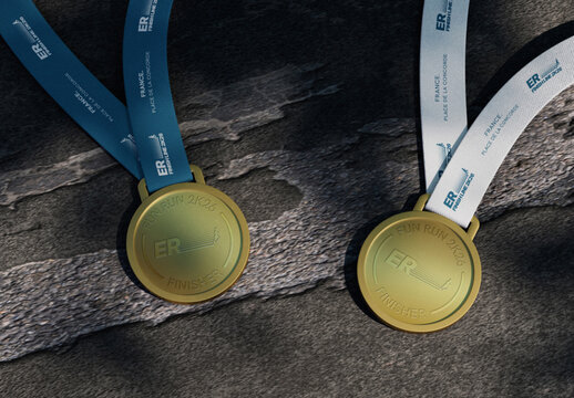 Winner Medal Mockup
