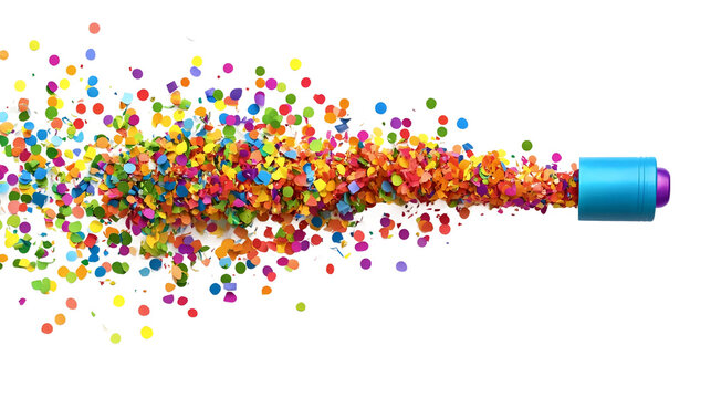 Festive Confetti Burst