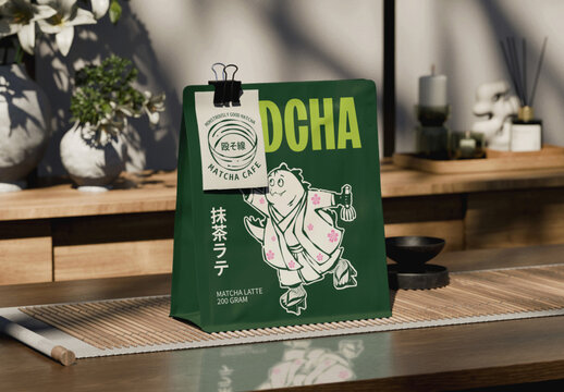 Paper Pouch Mockup