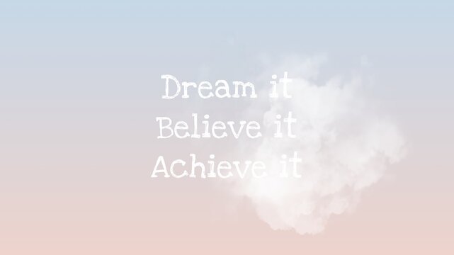 Motivational quote blog banner template
