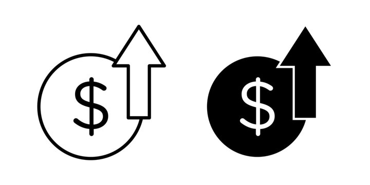 High Cost Icon represents expensive prices, rising expenses, financial pressure, costly services, and increased spending.