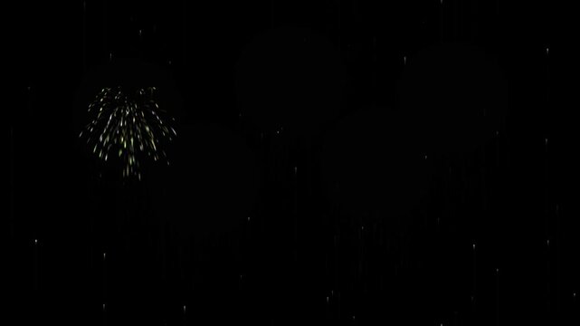 Glowing abstract explosion burst and sparkling particles in dark space background ethereal light