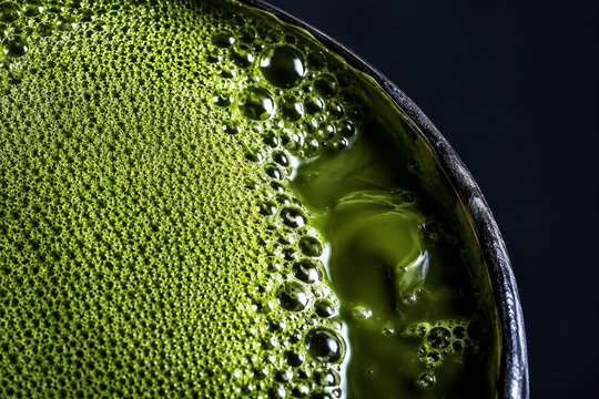 Matcha Foam Stability