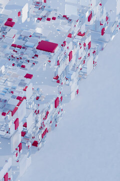 3D Abstract Data Corridor