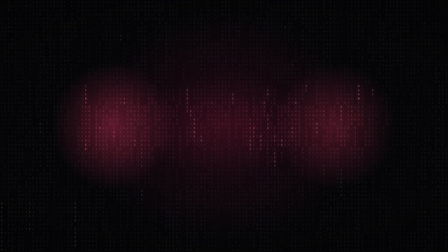 Dark binary code background with a deep red glow behind the digits, for cybersecurity, hacking, and data breach themes