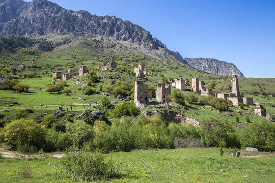 Egikal complex of battle towers in Ingushetia