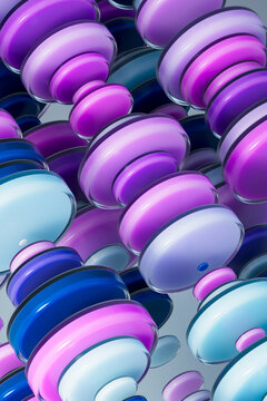 3D Dense Bubble Texture