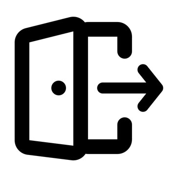 icon door logout outlane