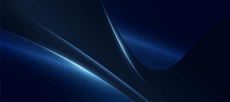 Modern abstract technology background With blue tech banner, corporate business concept, Digital Ads, business presentation or tech event poster