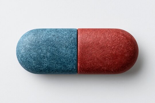 Colorful Pill Capsule Image