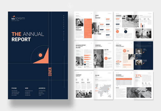 Annual Report Brochure Template