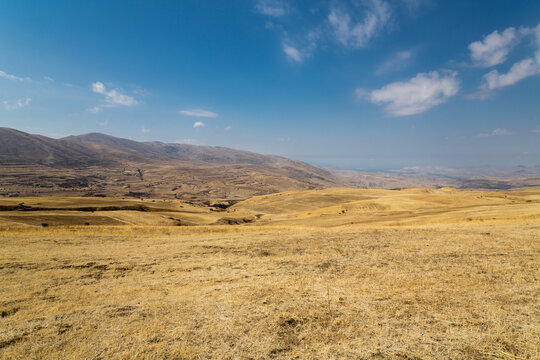 View of the mountains in Armenia