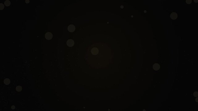 Abstract Golden Particle Reveal Animation