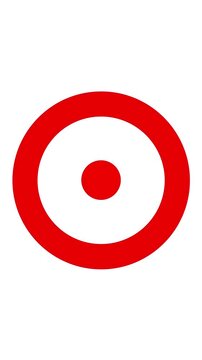 Abstract red circle shape animation loop