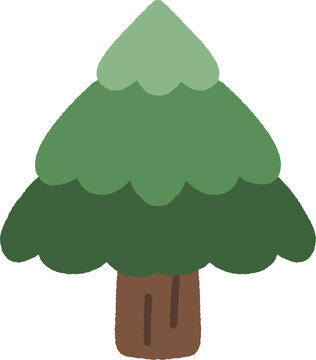 Simple Layered Pine Tree