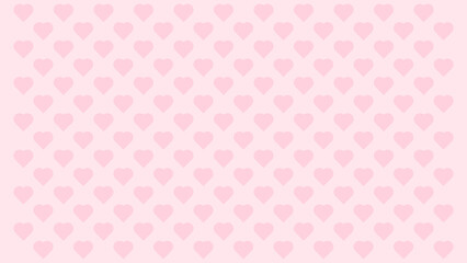 Seamless pink heart pattern background texture for romantic designs and valentines day with love...