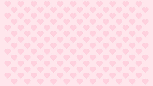 Seamless pink heart pattern background texture for romantic designs and valentines day with love pattern cute background repeating hearts heart shape graphic design fabric design light pink