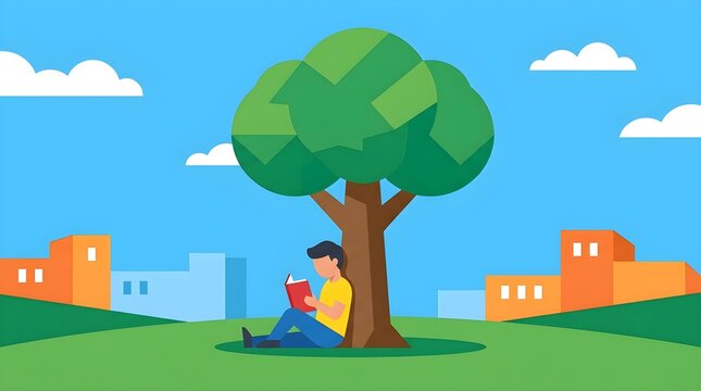 girl in the park