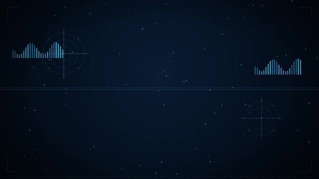 Dynamic Visualization Of ECG Monitor Showing A Healthy Heartbeat At 60 BPM With Pulsing Line Graphic Animation