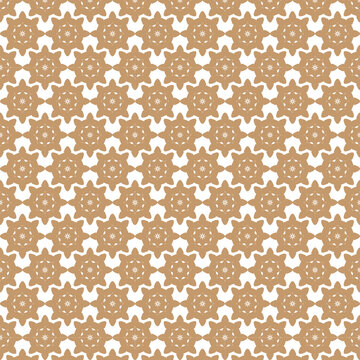 Geometric Floral Design Luxury Decorative Background Gold Geometric Seamless Ornament 