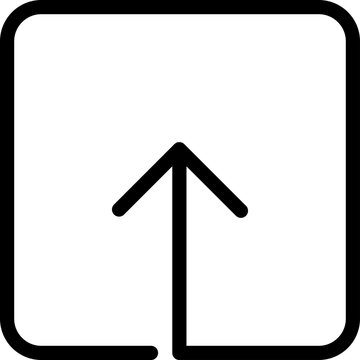Arrow symbol for action, instruction and call to action