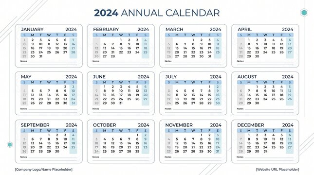 calendar for 2024