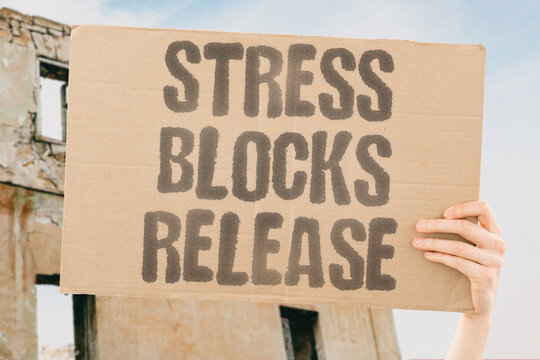 "Stress blocks release" Psychological factors contribute to ejaculatory dysfunction. STRESS. ANXIETY. PSYCHOLOGICAL. BLOCK. EJACULATION.
