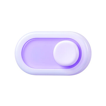 Toggle Switch Icon with Transparent Background