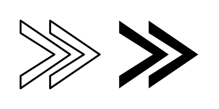 Next Arrow Icon represents forward navigation, progression, continuation, page transitions, and moving to the next step in a process.