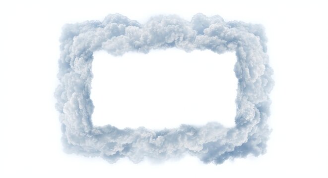 isolated white background, border frame design for your works, text frame, image frame