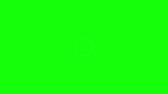 loading progress bar motion. Loading animation green screen. loading symbol buffering. Segmented Radial Arc Fills Rolling Progress Tracker HD