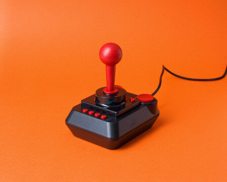 Vintage 8-Bit Retro Gaming Joystick