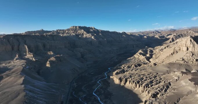 Zanda Tulin National Geological Park in Tibet, China	