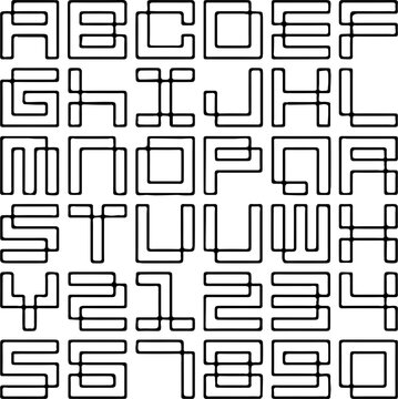 Maze Alphabet Images – Browse 13,340 Stock Photos, Vectors, and