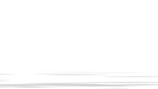 White 3d studio background. Soft Dynamic Light Reflections. Minimalist Product Display Backdrop. Clean Bright Interior Room. Abstract Light Waves Overlay. Seamless Motion Footage.