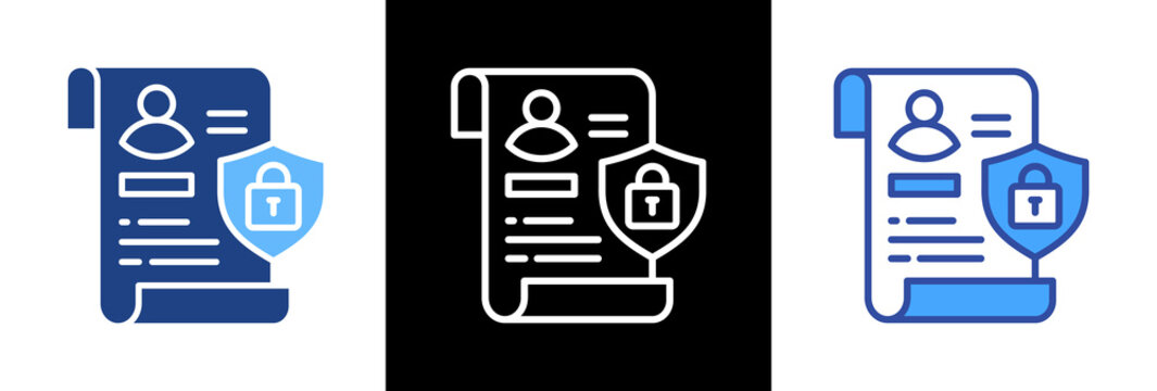 Identity Protection triple icon