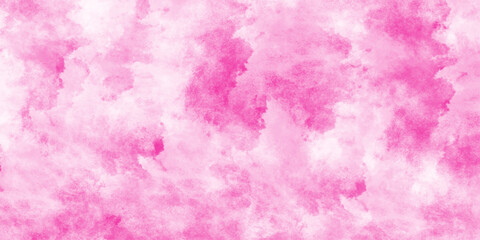 Fototapeta premium Abstract pink watercolor background. hand painted vector illustration Watercolor painted background Abstract pink watercolor illustration banner, wallpaper.