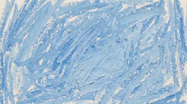 Vibrant Blue Crayon Texture Background showcasing Abstract Hand-Drawn Strokes, Rough Artistic Sketching Surface, and Pastel Art Effect for Creative Design.